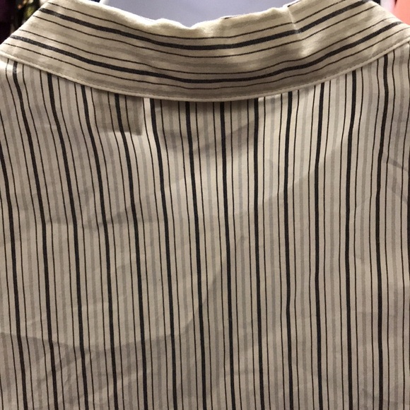 At Last stretch size 3xl button down sleeveless top - Picture 3 of 5